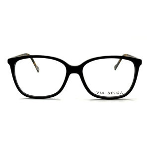 VIA SPIGA VALTINA BLACK EYEGLASSES SUNGLASSES FRAMES 53-15-135